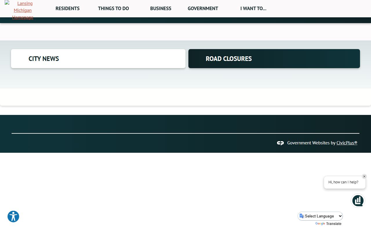 Lansing Michigan criminal records city website