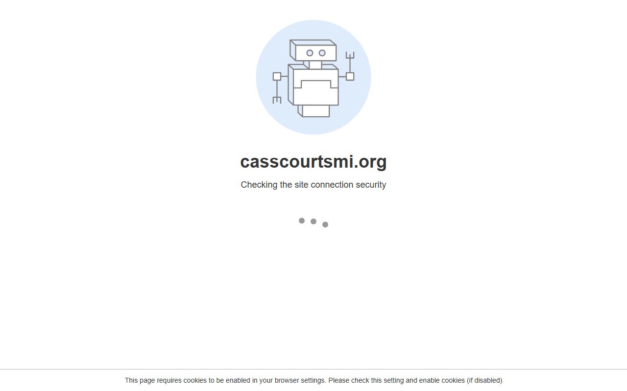 Cass County courts website for criminal case lookup