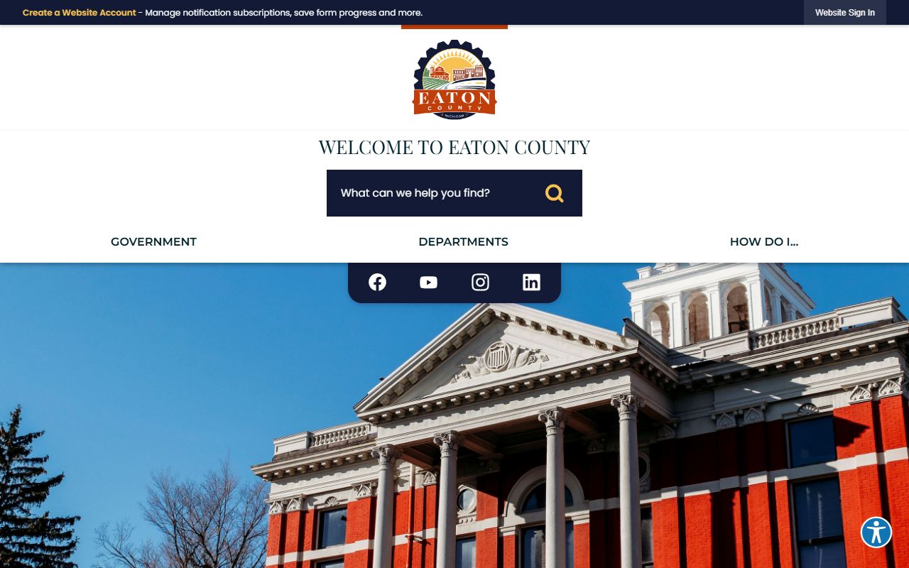 Eaton County criminal records - county government portal