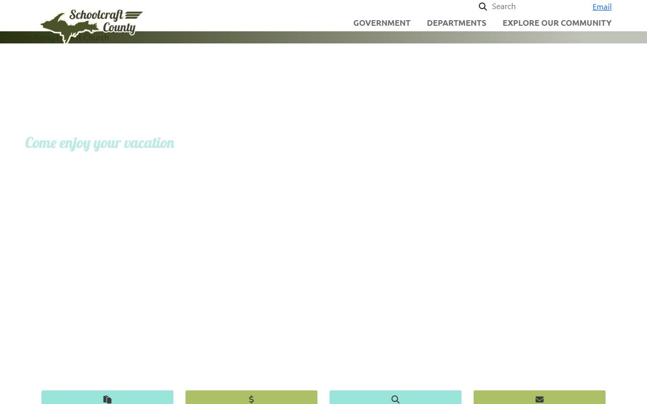 Schoolcraft County criminal records county website