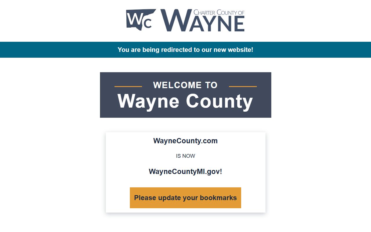 Wayne County government criminal records Detroit Michigan
